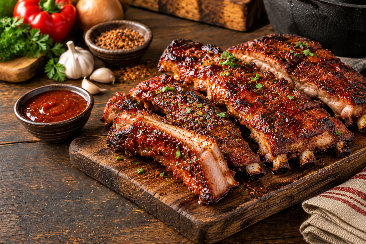 Spare-Ribs Louisiana